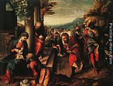 Correggio Canvas Paintings - The Adoration of the Magi